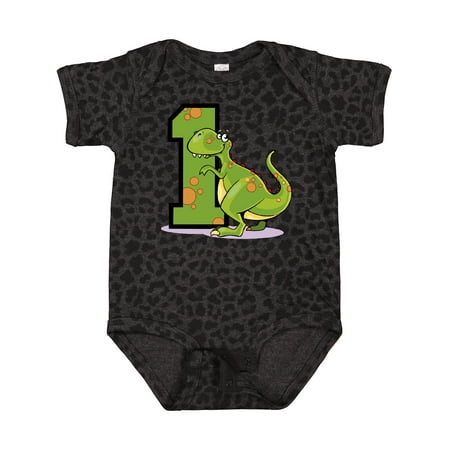 

Inktastic Dinosaur 1st Birthday T-Rex Gift Baby Boy or Baby Girl Bodysuit