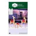 thumbnail image 3 of Indoor/Outdoor Light-Up Glitter Deer Family Christmas Decoration with 210 LED Lights, Warm White, Set of 3, by Holiday Time, 3 of 6
