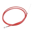 thumbnail image 1 of Freno Delantero Y Trasero Universal Rojo Acero Inoxidable Durable Práctico Resistente Al Desgaste Cable De Freno Control De Pieza De Repuesto Para Xiaomi M365 / 1S / Lite Scooter Eléctrico Vogacara OD004850-00, 1 of 5