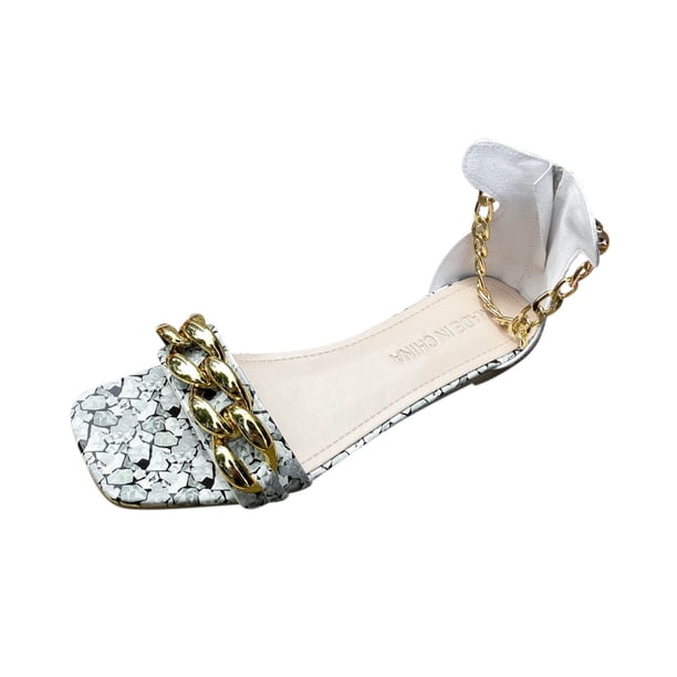 Amzcrzy Zapatos de mujer,Zapatos de mujer,Zapatillas de mujer, Sandalias planas de mujer, sandalias de playa para mujer, zapatillas casuales antideslizantes de verano Sandalias Mujer Zapatillas De Ca