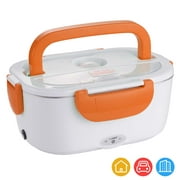 Electric Lunch Box, Joybuy 2 in 1 Portable Food Warmer Lunch Box, 1.5L Bento Meal Heater, 110V 40W Car Food Warmer Lunch Containers, Electricas para Calentar Almuerzo for Car, Truck, Work, Home
