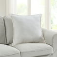 thumbnail image 2 of Mainstays Oversized Chenille Decorative Pillow with Flange, Vanilla Dream, 22" x 22", 2 of 5