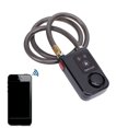 thumbnail image 1 of Keyless BT Motorcycle Lock, IP44 Water Resistant with Alarm APP Unlocking Vibration Alarm, Anti Tamper Motorcycle Lock for Anti Theft, 1 of 7