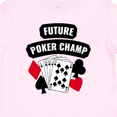 thumbnail image 4 of Inktastic Future Poker Champ Boys or Girls Baby T-Shirt, 4 of 5