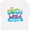 thumbnail image 4 of Inktastic Grandpa Worlds Best Pastor Boys or Girls Long Sleeve Toddler T-Shirt, 4 of 5