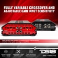 thumbnail image 3 of Amplificador de coche DS18 SXE-4000.4D/BK Clase D de rango completo 4000 W, 3 of 8