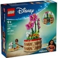 thumbnail image 3 of LEGO | Disney Moana’s Flowerpot Buildable Flower Toy, Playset for Kids Includes Pig Figures, Moana Doll, Hidden Room, and Sailboat, Disney Birthday Gift Idea for Girls and Boys, 43252, 3 of 9
