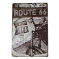 thumbnail image 1 of Placa de Pared Arte de Cartel Signo Hoja época Motocicleta Lata de Metal Decoración Bar Café 17 Sunnimix Muestra del metal de la vendimia, 1 of 6