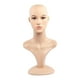thumbnail image 3 of Busto de maniquí femenino, organizador de exhibición, sombrero y gorra con maquillaje para belleza. Estilo B, 3 of 8