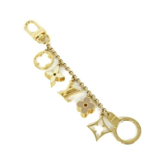 Pre-Owned Louis Vuitton Handbag Charm Chain Fleur de Monogram M65111 Keychain (Good)