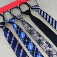 thumbnail image 5 of Corbata de hombre corbata de seda clásica corbata tejida jacquard, 5 of 5