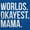 Royal, variant on Worlds Okayest Mama Mothers Day Mom Women's Long Sleeve T Shirt Brisco Brands S