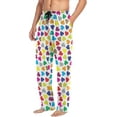 thumbnail image 5 of HPINK-T Princess Frogs Pajama Pants Mens Lounge Pants Super Soft Men Pajama Bottoms with Drawstring & Pockets, 5 of 13