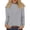Light Gray, variant on Womens Long Sleeve Tops Dressy 2026 Fashion Casual Loose Shirts Chic Spring Fall Pullover