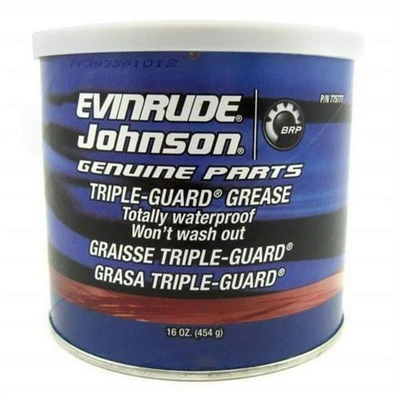 Johnson Evinrude OMC OEM Triple Guard Grease 1lb Tub, 0775777