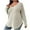 Khaki, variant on Women Plus Size Fitted Sweaters Fall Winter 2024 Cute Pullover V Neck Knit Sweater Long Sleeve Basic Tops Shirt Jumper