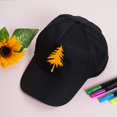 thumbnail image 4 of Gorras de béisbol negras Yookat Kids, paquete de 10 unidades, tamaño mediano, 51 cm, 4 of 6