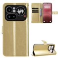 thumbnail image 4 of Wallet Case for Nothing Phone 4A Pro with Card Holder, PU Leather Flip Phone Case with Kickstand Magnetic Closure Wrist Strap Gold, 4 of 5