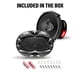 thumbnail image 5 of BOSS Audio Systems CH6930B Chaos Series Altavoces estéreo para puerta de coche de 6 x 9 pulgadas, 400 vatios máximo, 3 vías, audio de rango completo, tweeters, coaxial, se venden en pares, 5 of 5