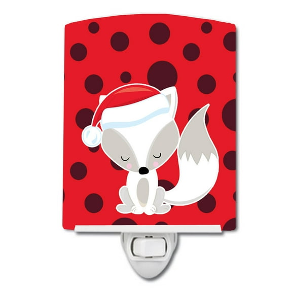 Black Haired Christmas Fairy #2 Ceramic Night Light