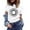 White, variant on Tbopshirt Fashion Women's Round-Neck Short Sleeve Print Casual T- Shirt Blouse Tops