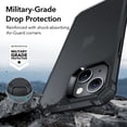 thumbnail image 3 of Funda ESR para iPhone 14/iPhone 13 de grado militar, color negro, 3 of 7