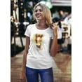 thumbnail image 2 of Cub Horse Head Painting T-Shirt Women -Image by Shutterstock, Female x-Large, 2 of 4