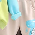 thumbnail image 6 of UAYOTSE Unisex Baby Cute Print Sweatshirt Pants Set Kids 3 6 12 18 Months 2T 3T 4T 5T 6T Fit Spring Winter Outfit Size 4-5 Years, 6 of 9