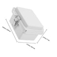 thumbnail image 2 of SOPOTUTU Outdoor Extension Cord Cover Weatherproof Plastic Electrical Box Light Grey, 2 of 7