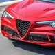 thumbnail image 5 of Cubierta de parrilla delantera ANGGREK Cool Prevent Scratch Negro brillante para Giulia Stelvio, 5 of 8