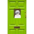 thumbnail image 2 of Shih Tzu Candy Corn Halloween Portrait Wall or Door Hanging Prints, 2 of 2
