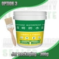 QISIWOLE Wall Waterproof AntiLeakage Agent, Super Strong Invisible AntiMildew Transparent