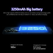 unlocked phone| Dual SIM| 13GB RAM +5GB ROM |6.52 Incell Screen |36000mAh | Face Unlocking | Hot30