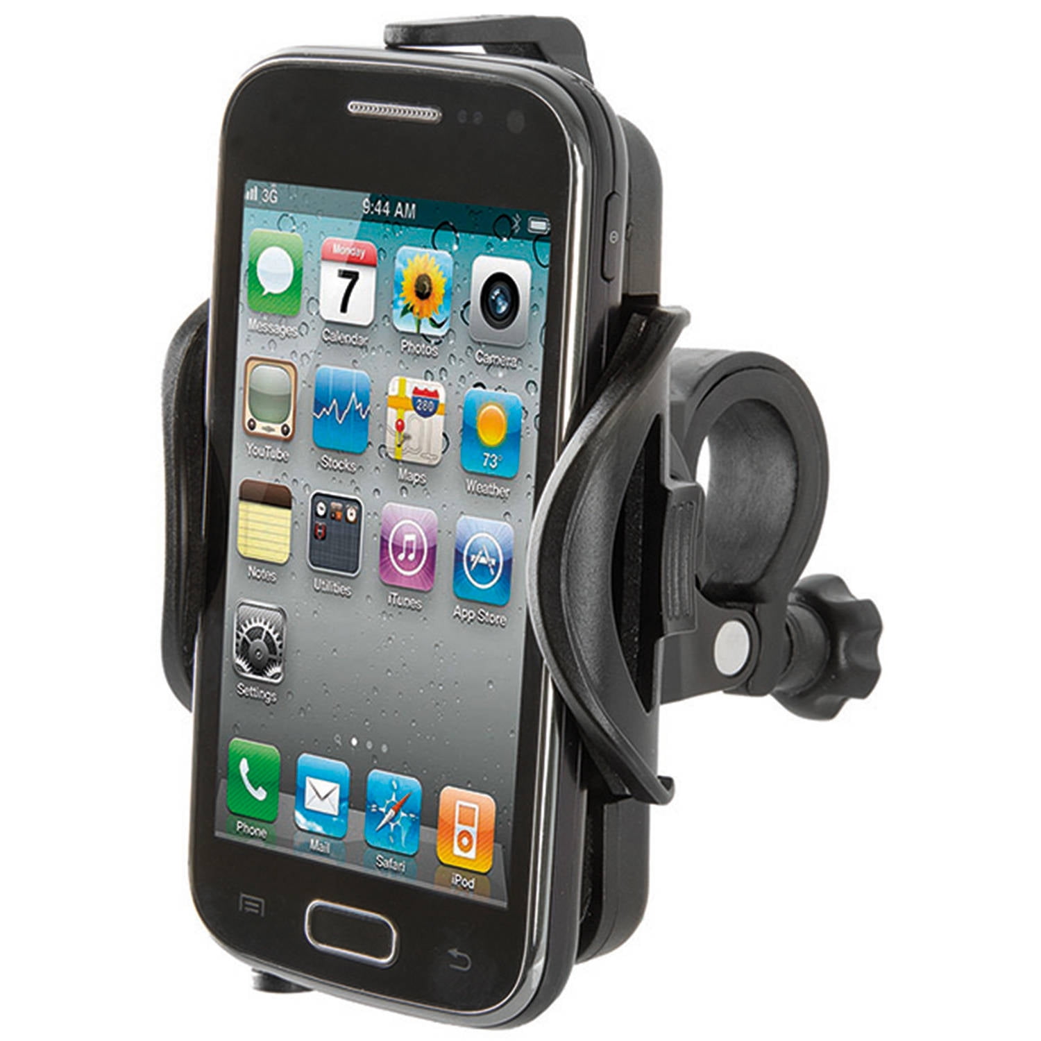 Black Celly Easy Bike Universal Mobile Phone Holder 
