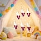 thumbnail image 4 of Casa de campo Decoración de Pascua Easter Wooden Bunny Ear Letter Ornament Decoración del hogar, 4 of 6
