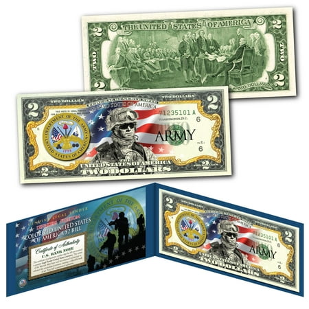 US SPECIAL FORCES Defenders of Freedom ARMY Military Branch Genuine $2 (Best Us Military Branch)