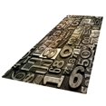 thumbnail image 1 of kurtrusly Digital Printed 3D Floor Mat Runner Non-slip Area Rug Carpet 3D Numbers 1Set, 1 of 6