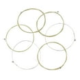 thumbnail image 1 of HILABEE 6pcs Stainless Steel Folk Guitar Strings Set Part Accessory - 6 Diameter A101, 1 of 7