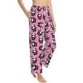 thumbnail image 2 of Xecao Cute Panda Women's Straight Lounge Pajama Pants: The Epitome of Relaxed Sleepwear, 2 of 9