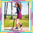 thumbnail image 6 of 3 Wheel Kick Scooter for Kids, 4 Adjustable Height, Light  Wheels,  Wide Deck, Lean to Steer, 6 of 6