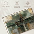 thumbnail image 6 of Elephant Stock Morning Fjord Rifle Green Wall Art - Horizontal Canvas Wall Art - Living Room Wall Decor - Abstract Canvas - Green And Gray Decor By Silvia Vassileva - 45" x 30", 6 of 8