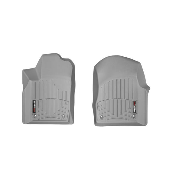 WeatherTech Custom Fit FloorLiners compatible with Durango, Grand Cherokee - 1st Row (Driver & Passenger), Grey