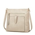 thumbnail image 2 of CAIXIA Messenger Bag For WomenSoft Retro Small Square Crossbody Bag, Large Capacity Multi Pocket Daily Shoulder Hand Purse, 2 of 6