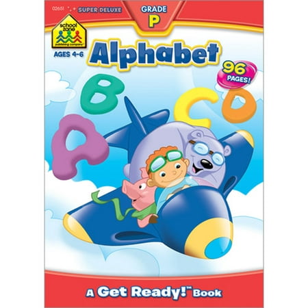 Super Deluxe Workbook, Alphabet, Grade P