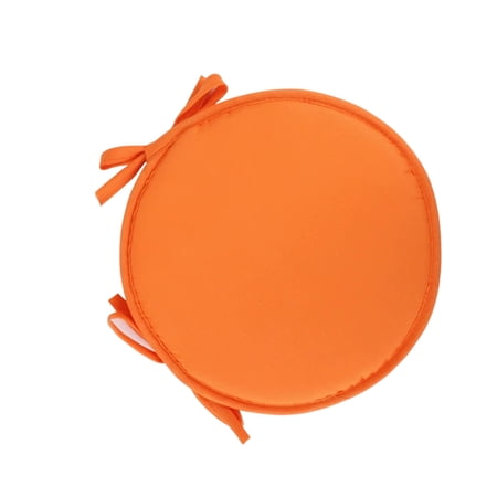 Xhegex Round Chair Pad Cushion with Ties - Thick Sponge for Comfort Secure Fit for Dining Chairs Bar Stools Indoor & Outdoor Use