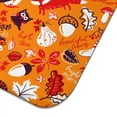 thumbnail image 3 of 2pcs Hedgehog Print Dish Drying Mat - Super Absorbent Microfiber Kitchen Mat with Cute Hedgehog Design, Foldable & Heat Resistant, 16x18 Inch, 3 of 4