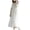 White, variant on Sexlip Womens Maxi Dress Short Sleeve Ruffled Design Soft Fabric Flowy Silhouette for Outdoor Leisure White XL