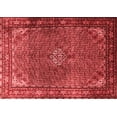 thumbnail image 1 of Ahgly Company Machine Washable Indoor Rectangle Persian Red Traditional Area Rugs, 7' x 10', 1 of 4