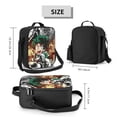 thumbnail image 4 of My Hero Academy Lunch Bag Anime Lunch Tote Bag Reusable Insulated Lunch Box Portable Lunch Bento Box For College Work Office Picnic 10.5*8*4.5 Inch, 4 of 8