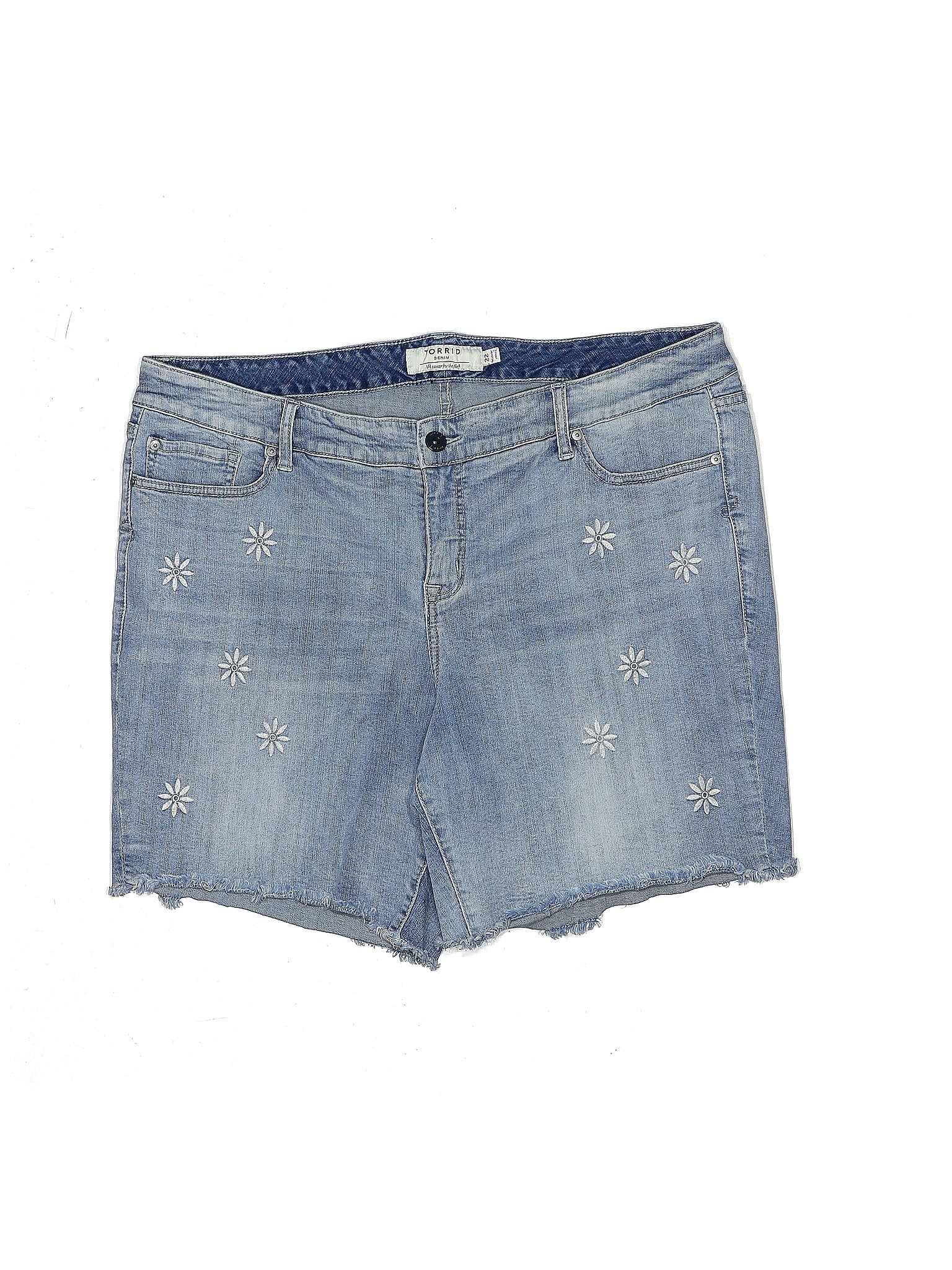 Plus Denim Shorts - Walmart 